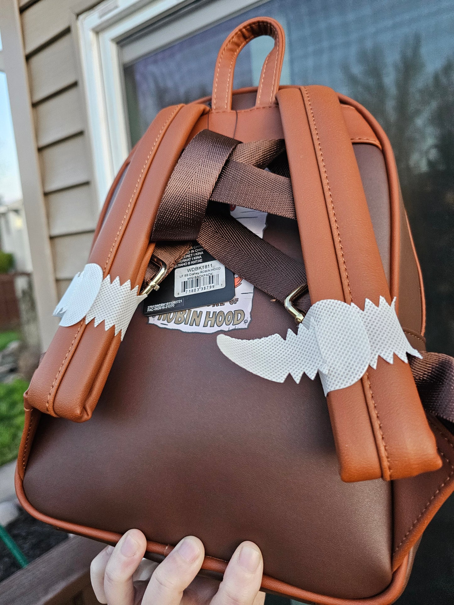 Oo de lally custom fabric mini backpack
