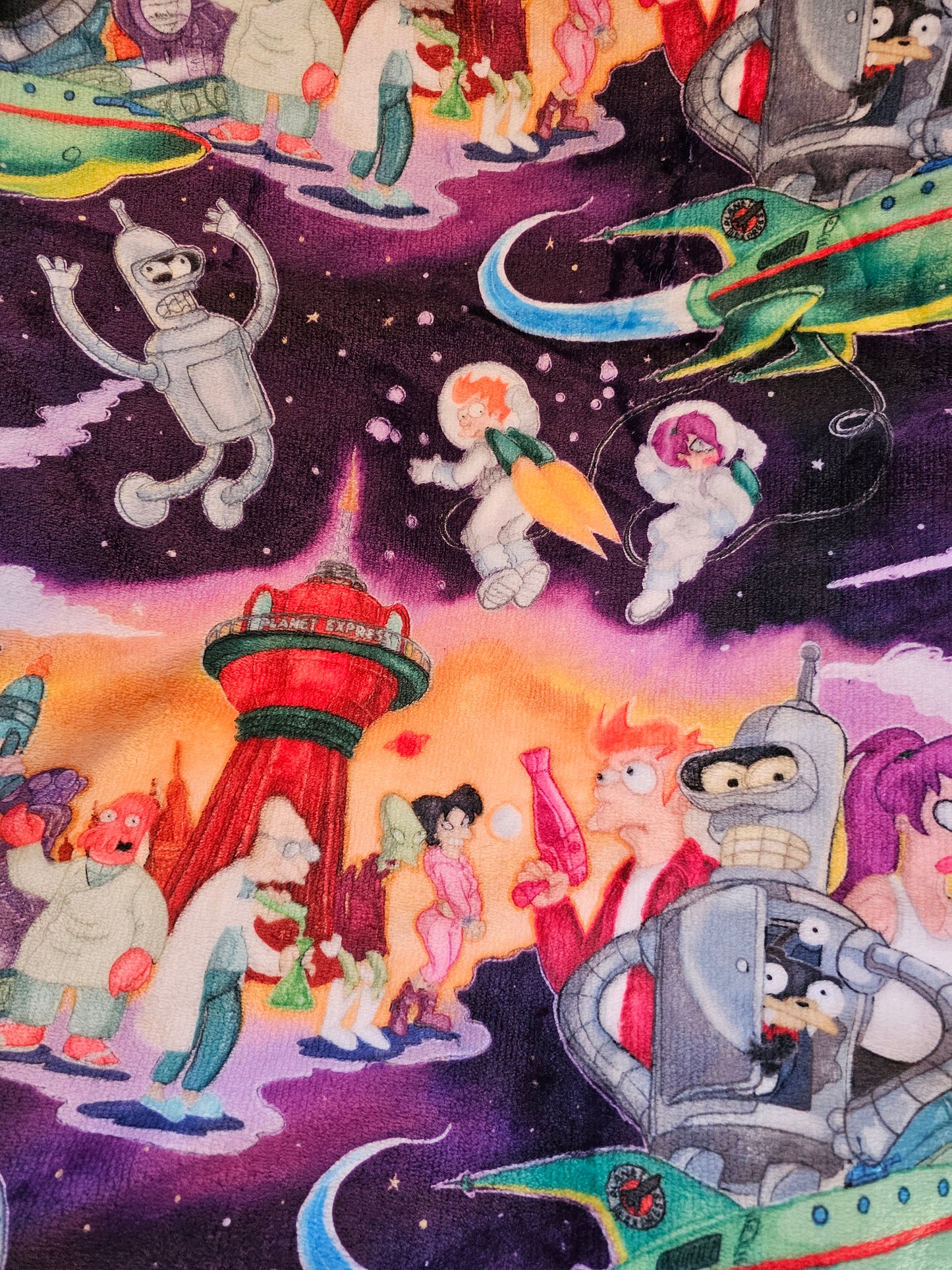 Preorder: futurama 50x60 blanket