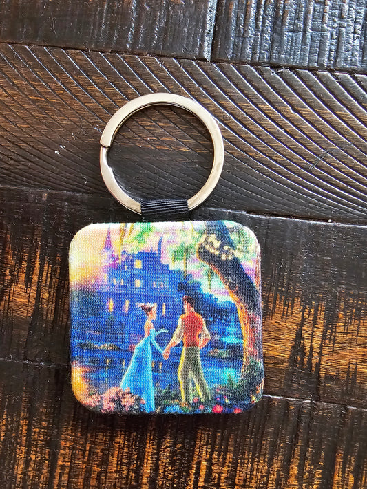 Frog princess keychain