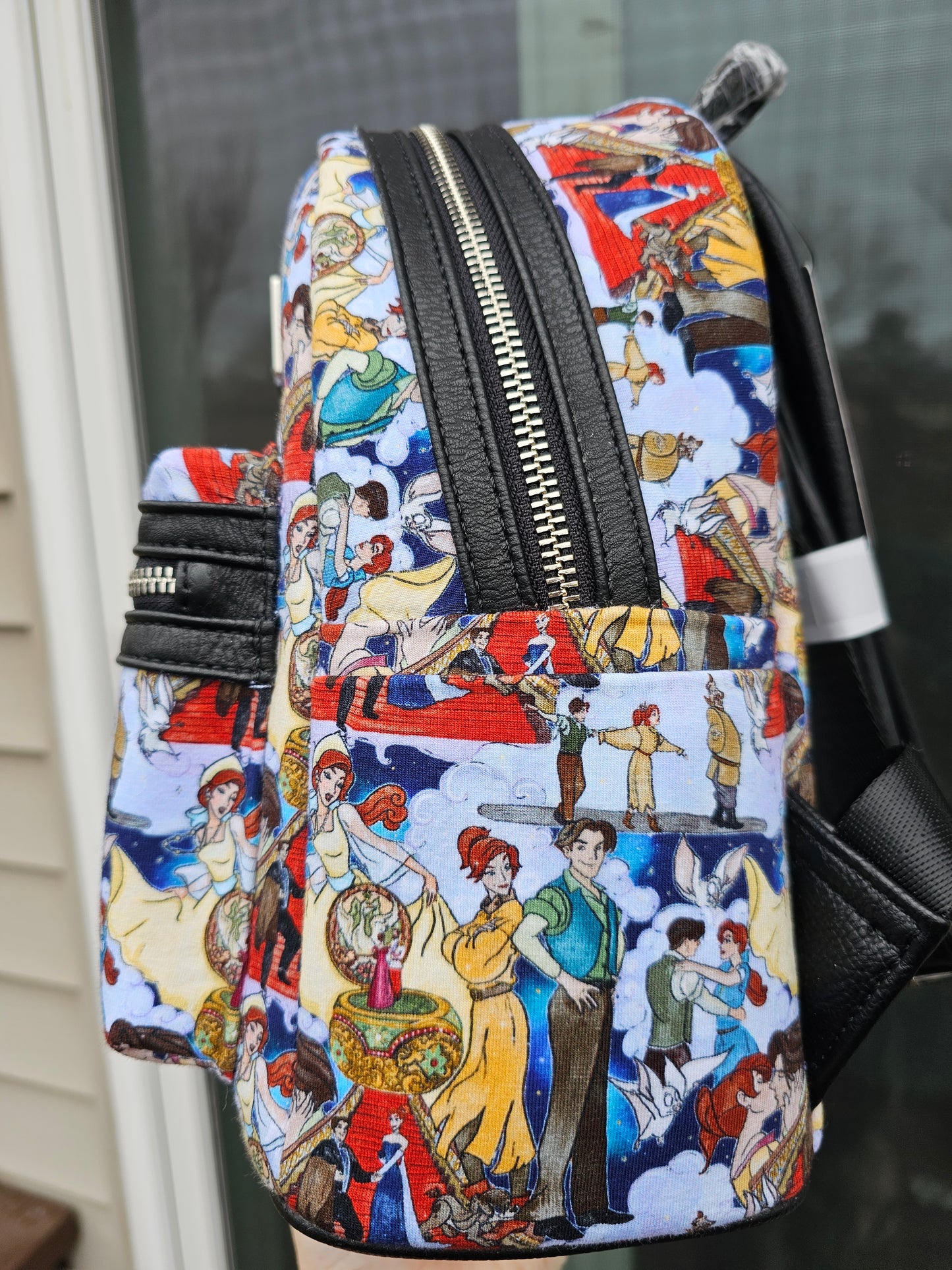 Russian princess custom fabric mini backpack