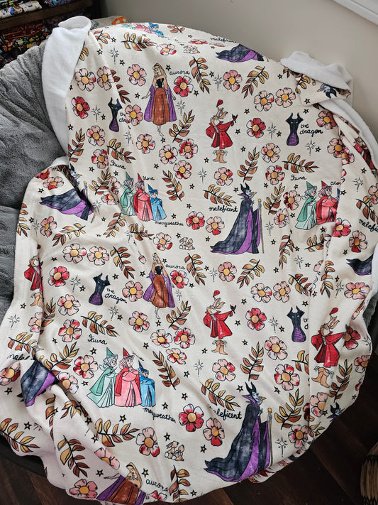 Rts sleeping princess 50x60 blanket