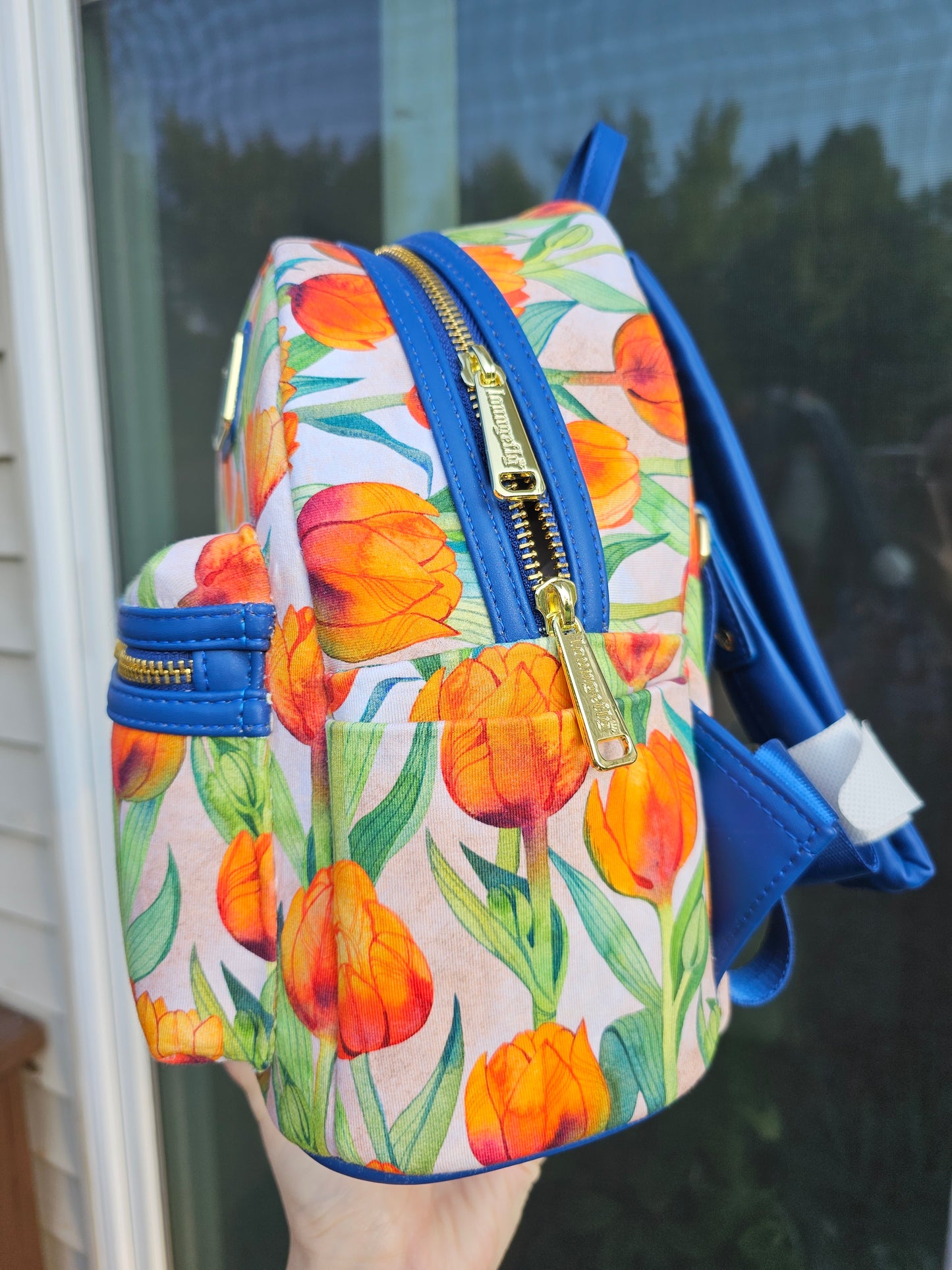 Custom flower festival mini backpack