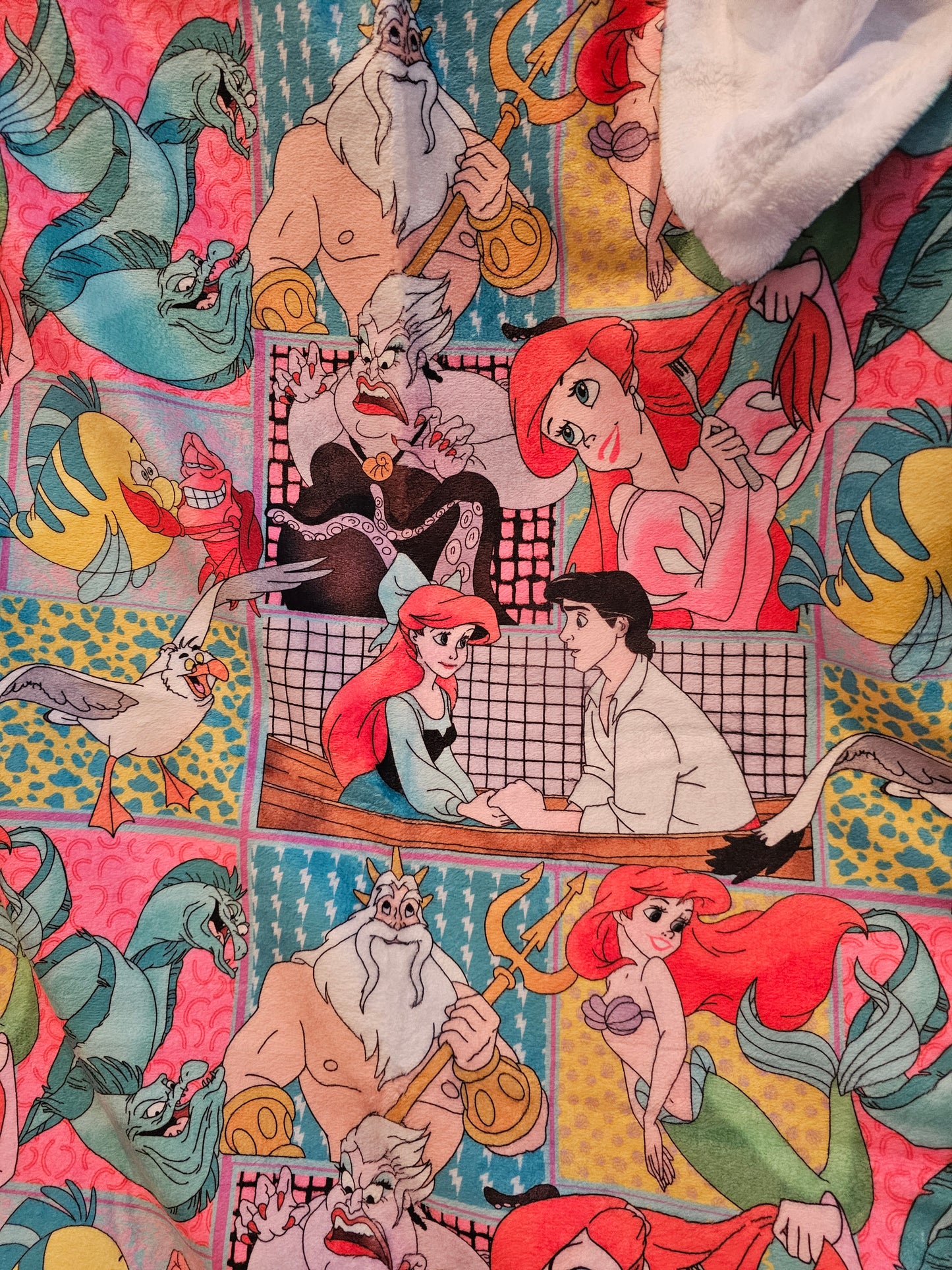 Rts mermaid comic 50x60 blanket