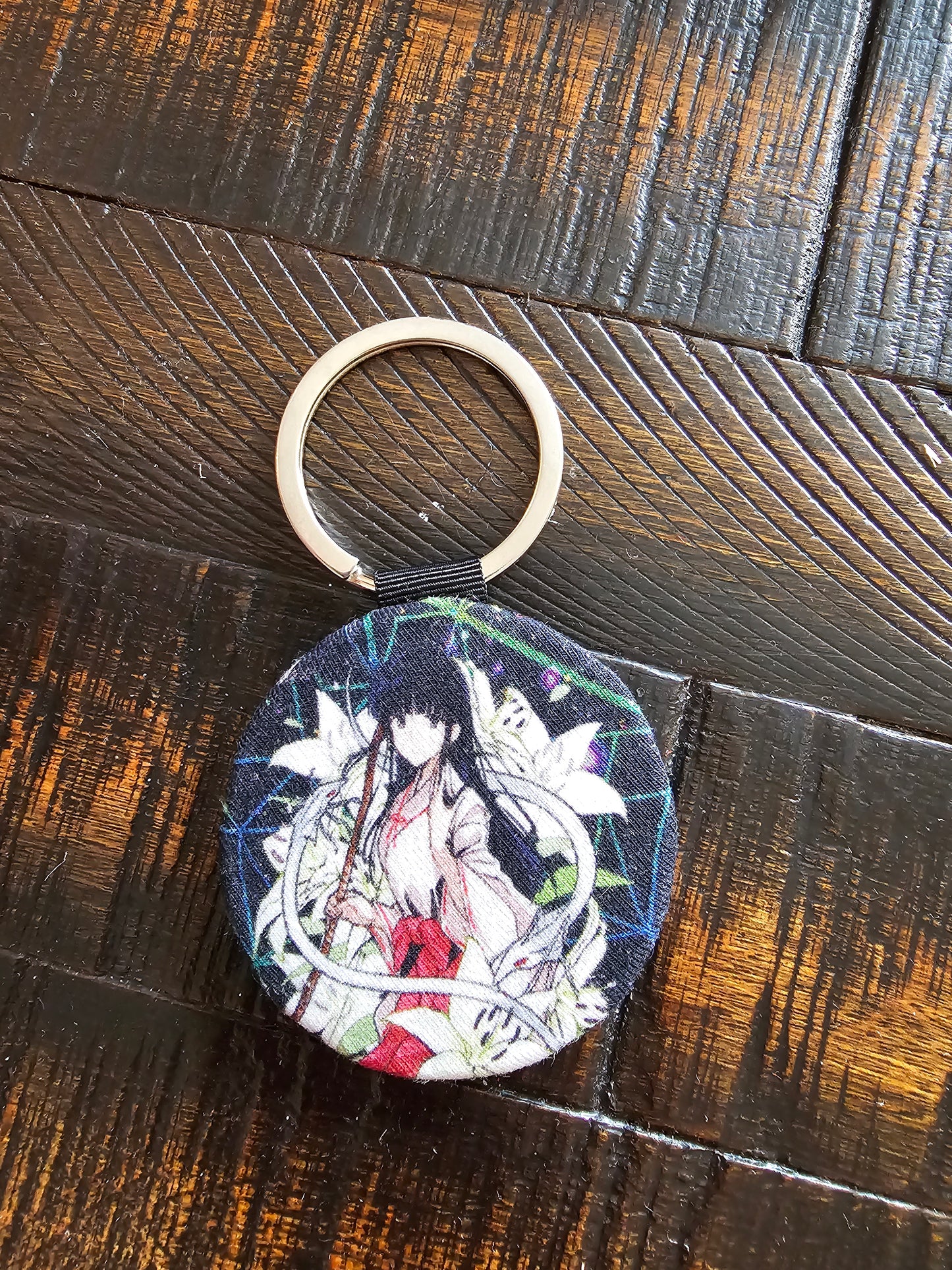 Demon hunter keychain