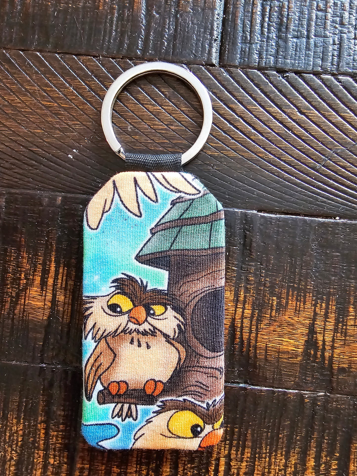 Sword and the stone keychain