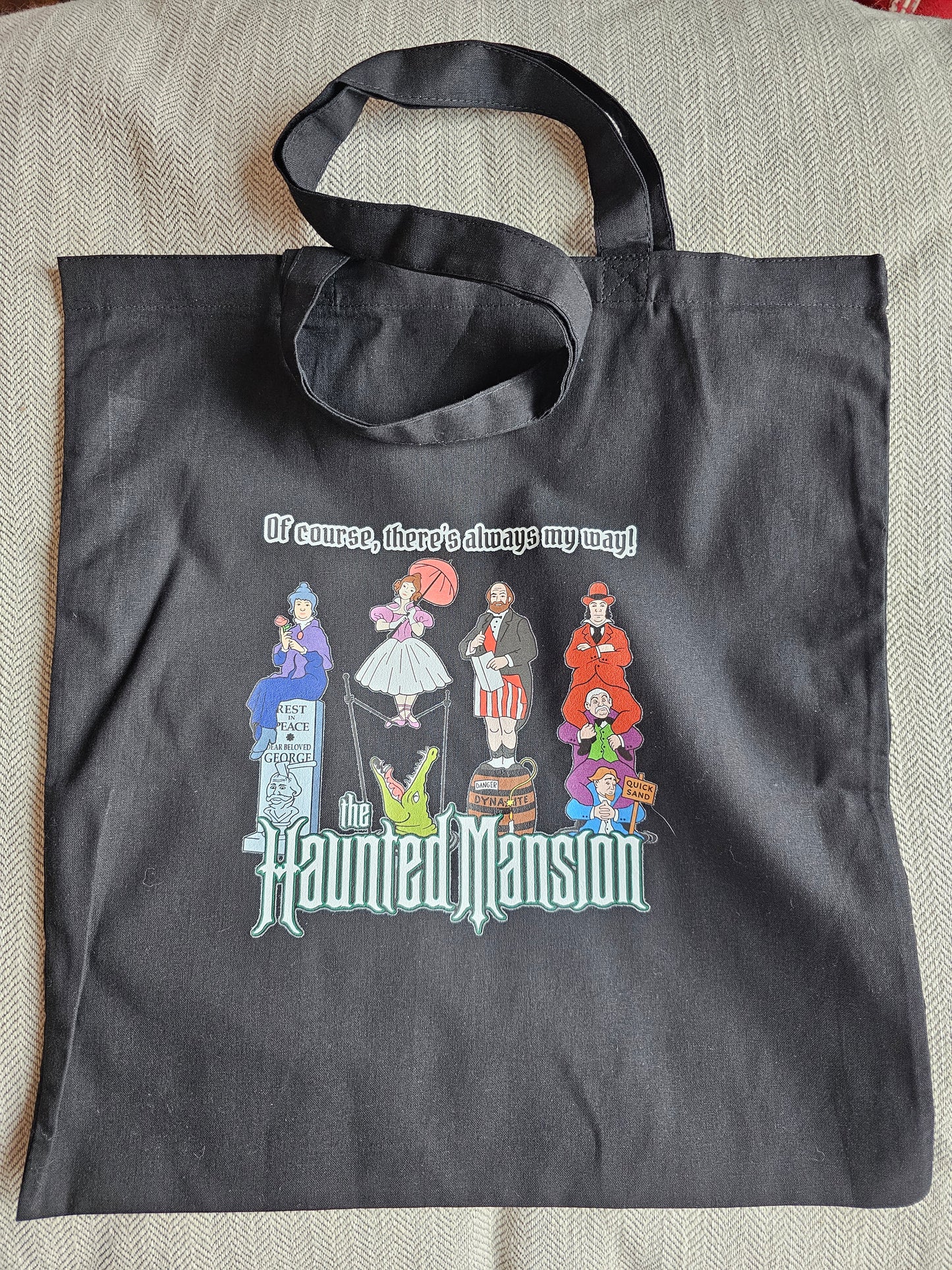 Mansion canvas tote