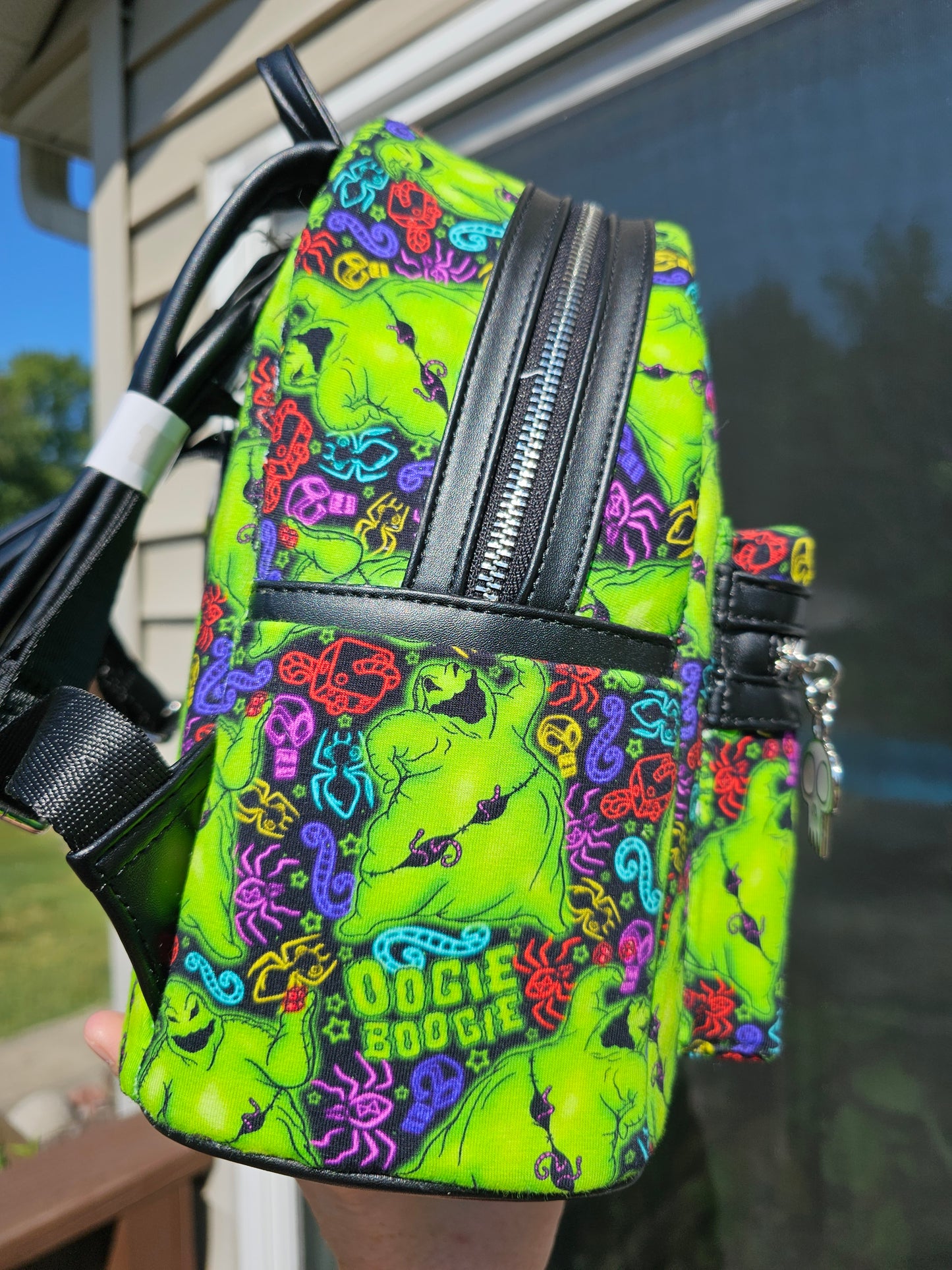 Boogie custom fabric mini backpack