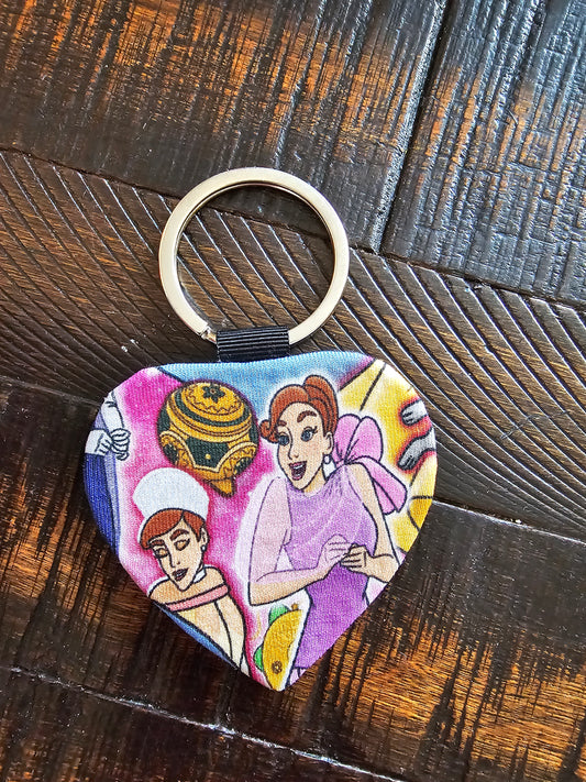 Russian princess keychain