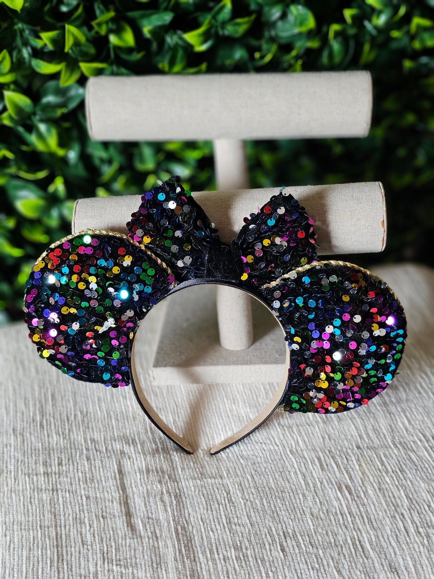 Fireworks sequins ear headband