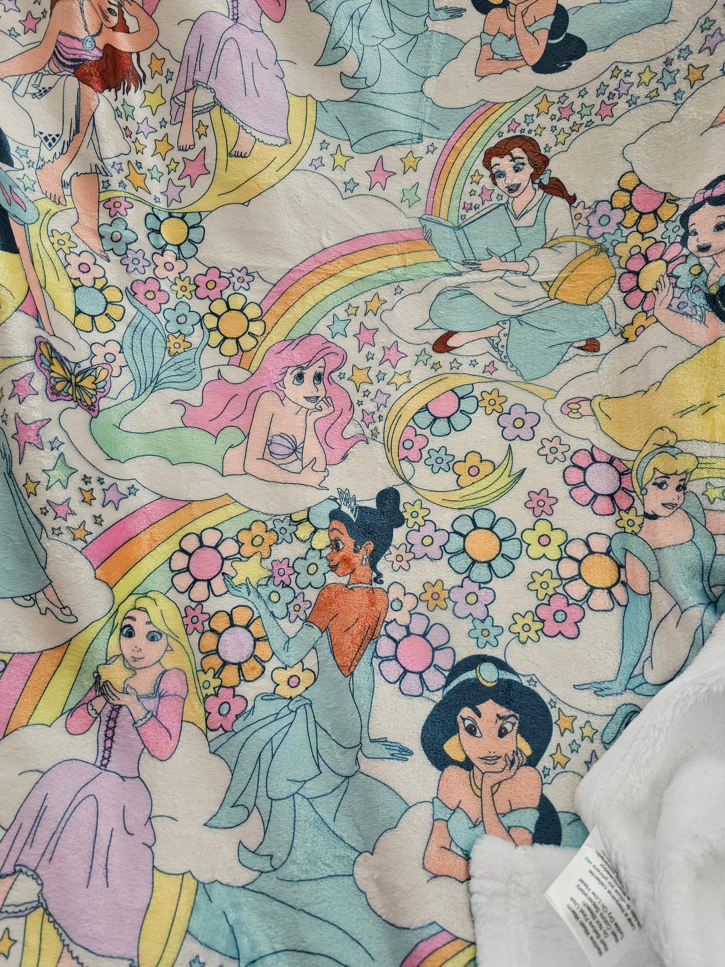 Rts rainbow princess 50x60 blanket