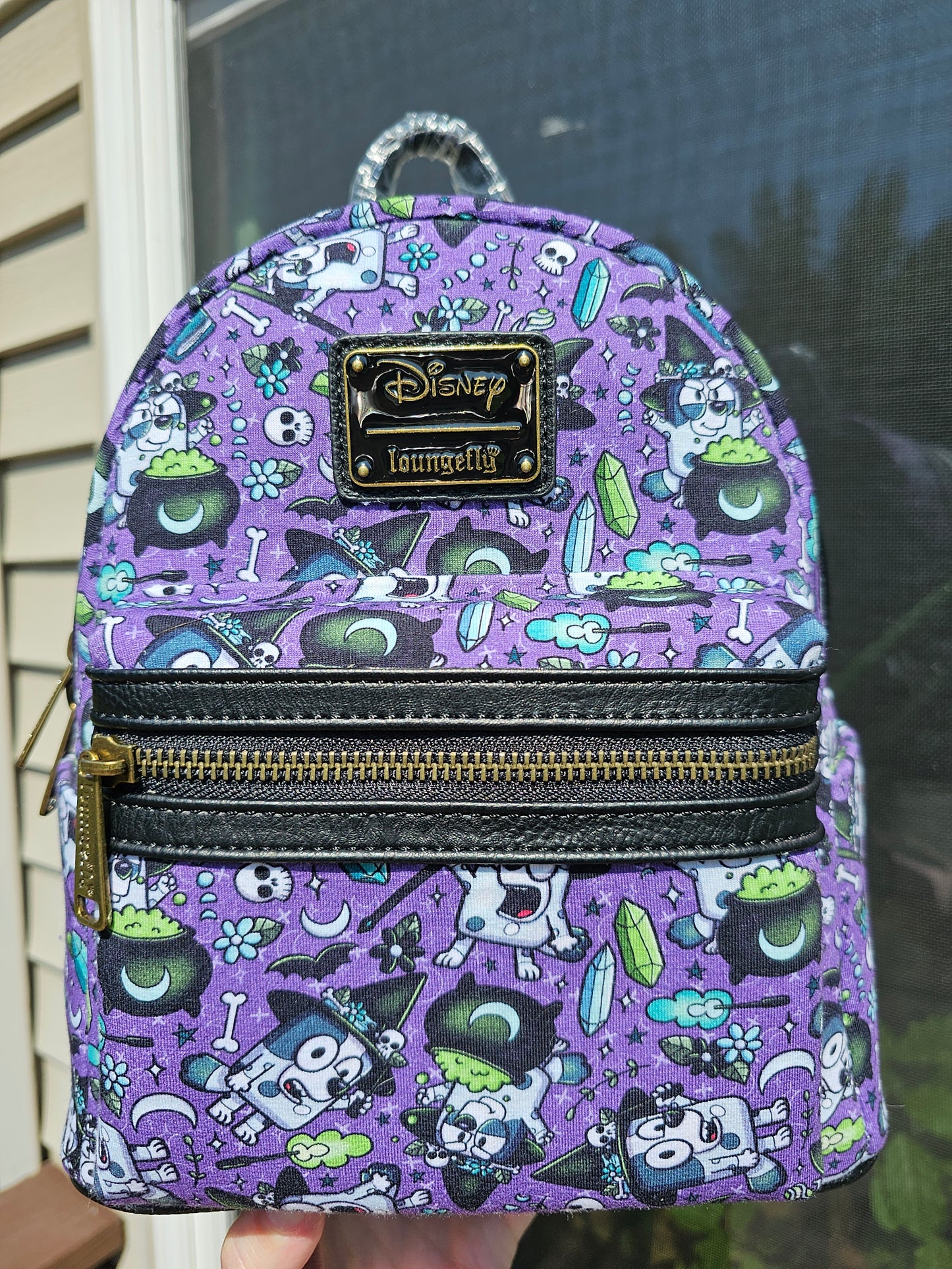 Witchy heeler custom mini backpack