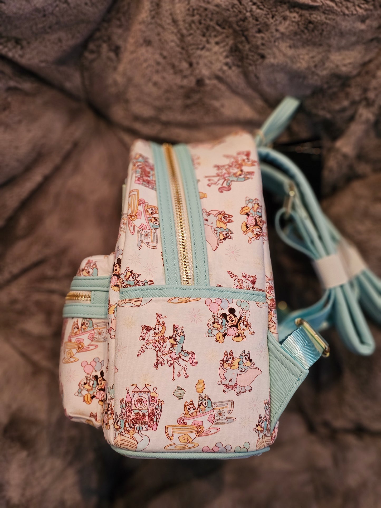 Heelers at the parks mini backpack