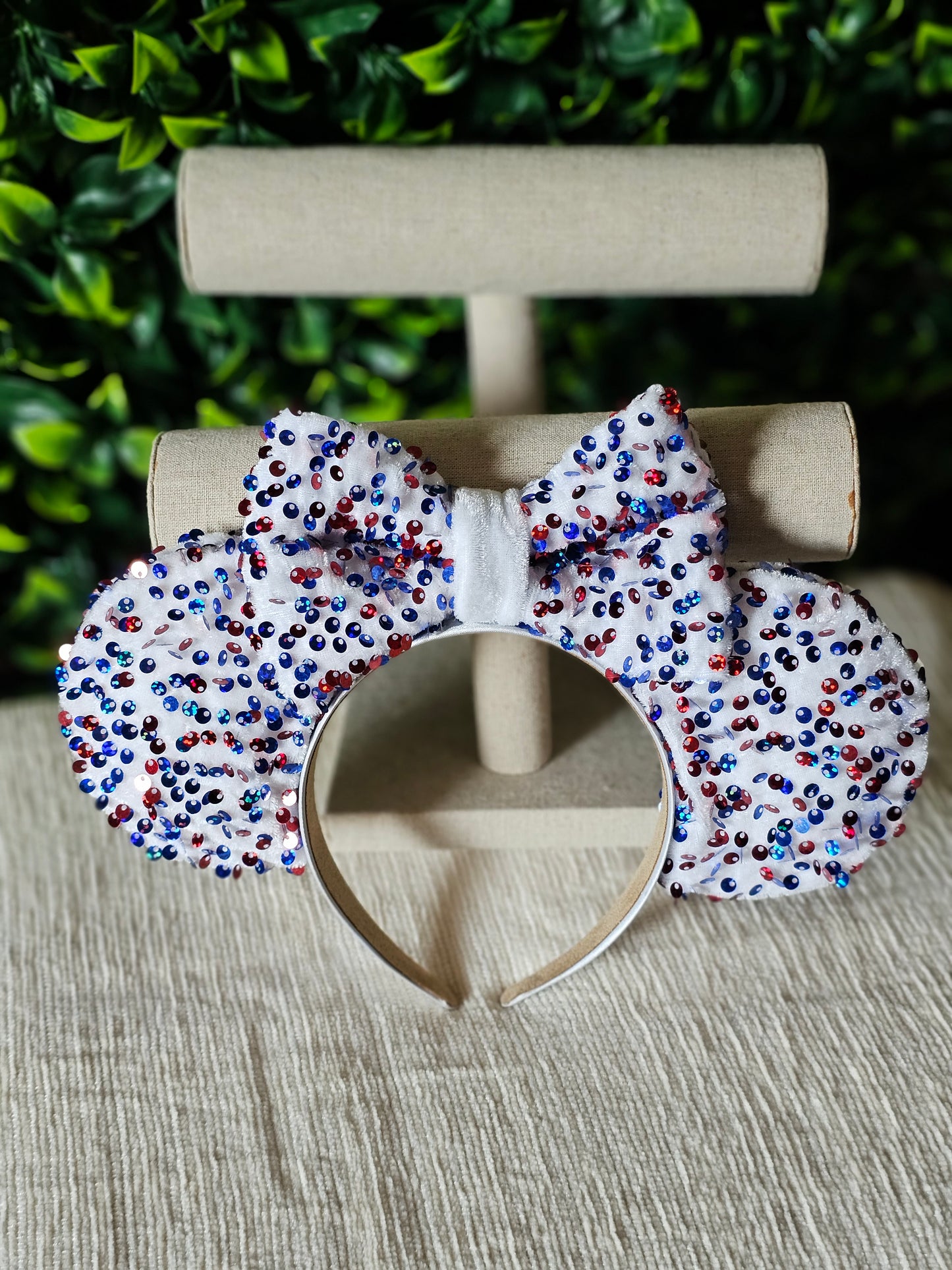 4th of july ear headband