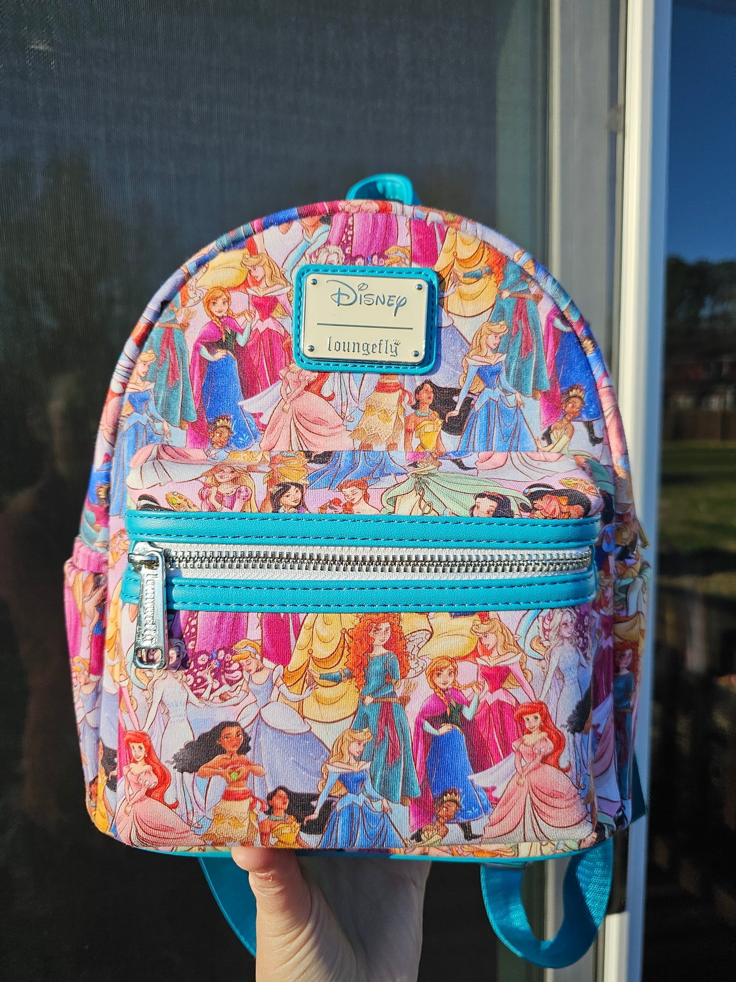 Custom princess collage mini backpack