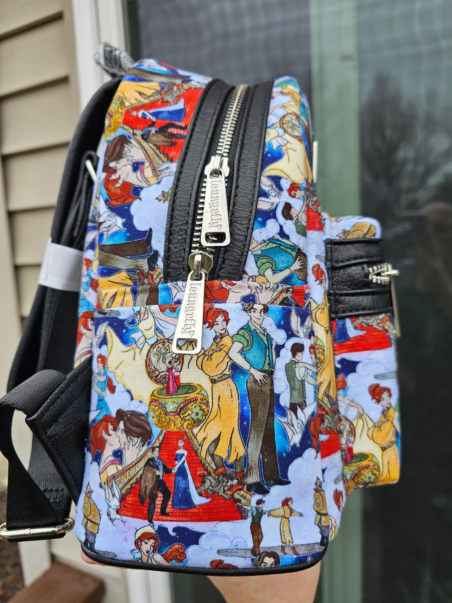 Russian princess custom fabric mini backpack