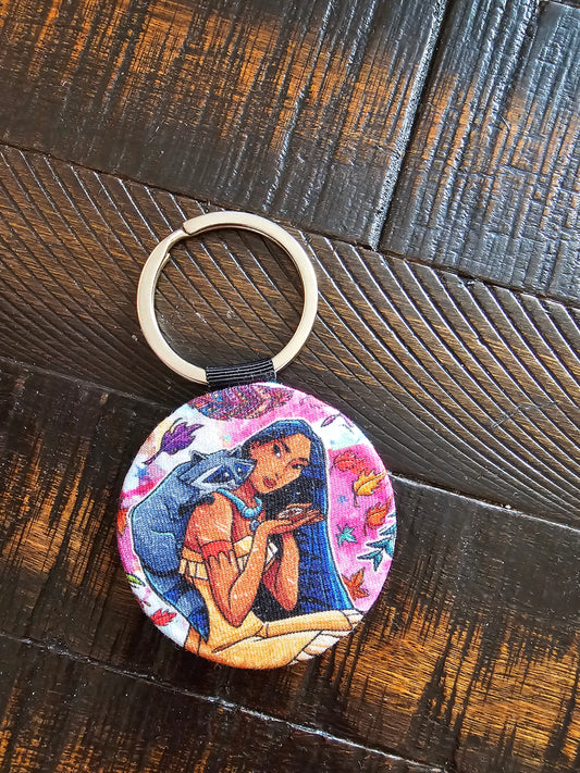 Colors of the wind keychain