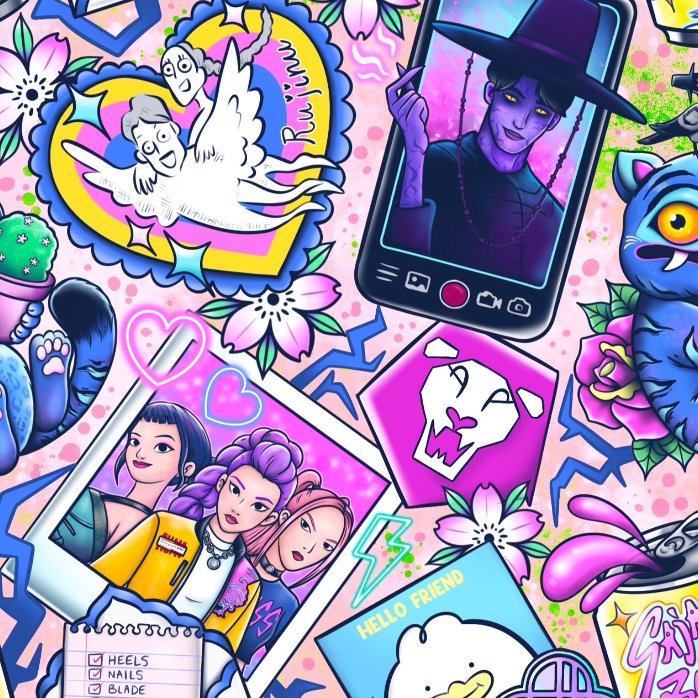 Preorder: kpop 50x60 blanket