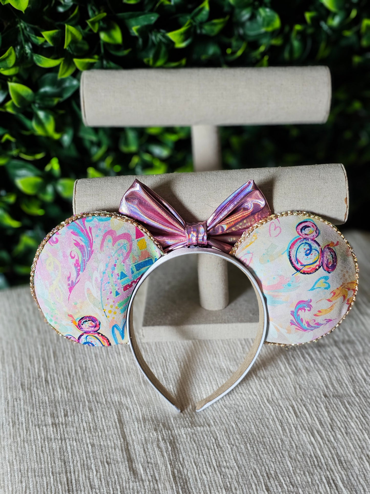 Artistic ear headband