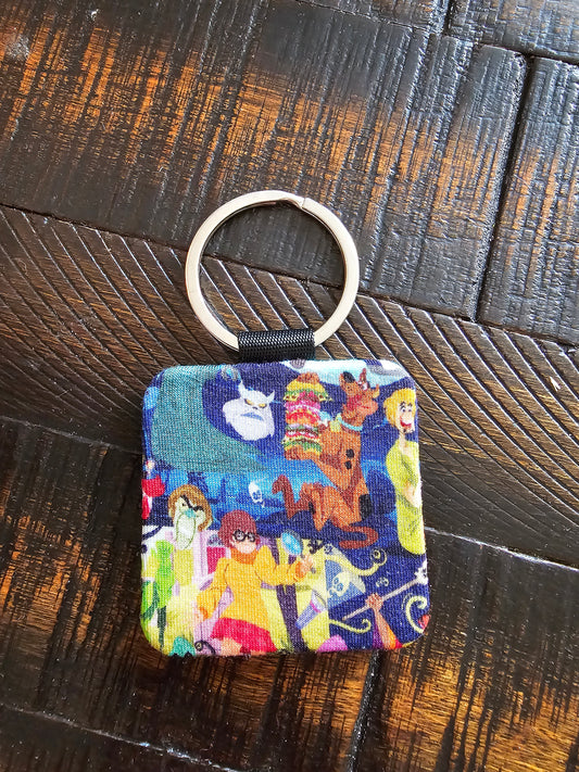 Mystery machine keychain