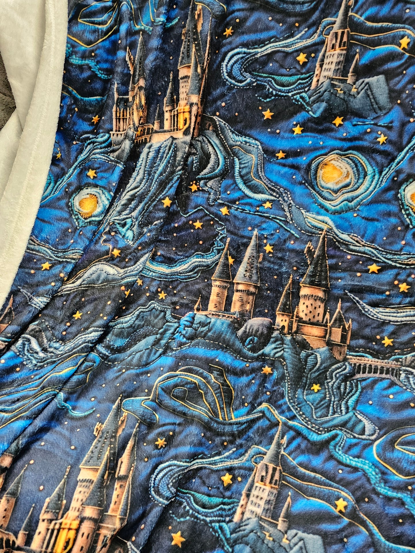 Rts starry night castle 60x80 blanket