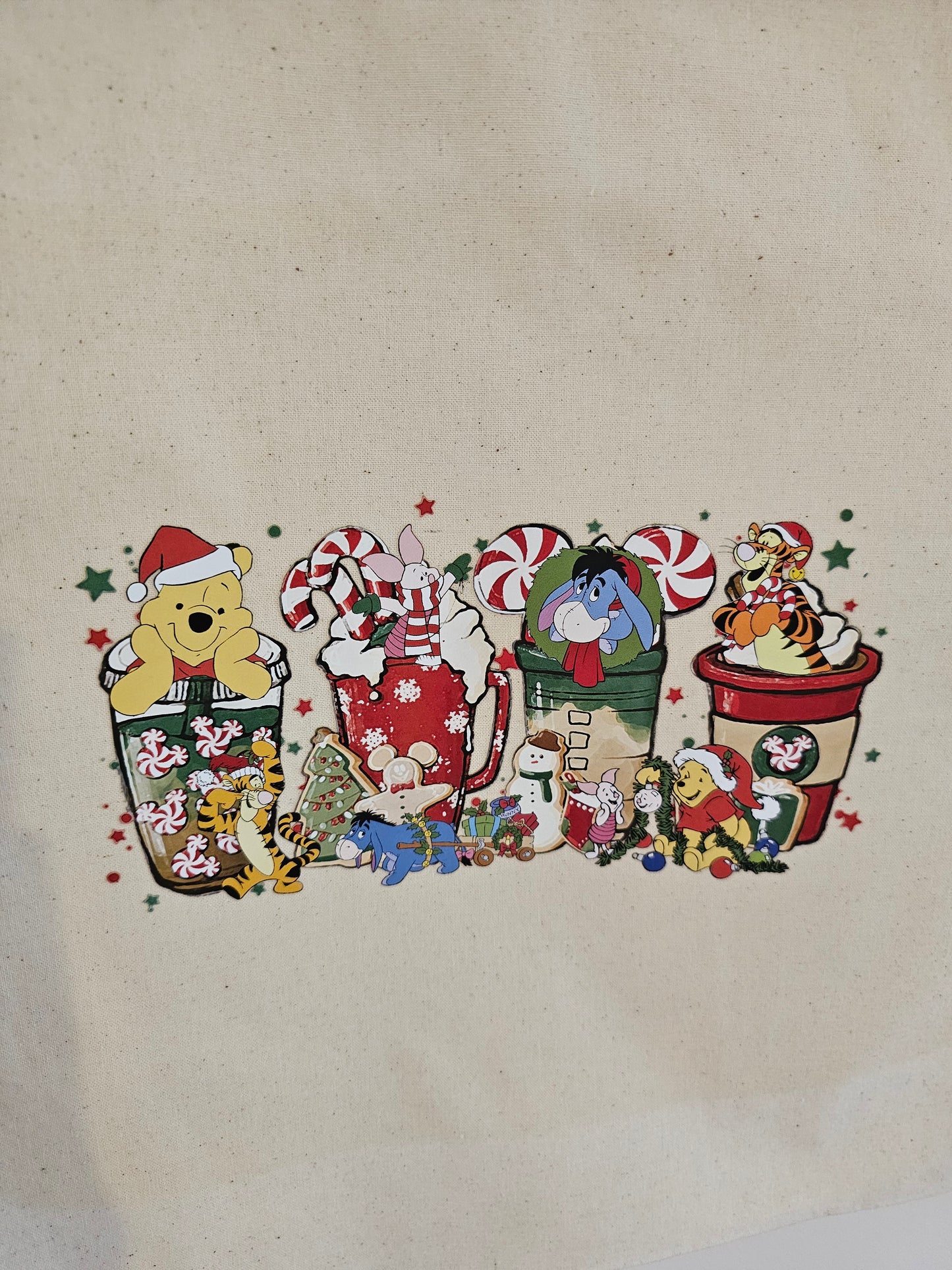 Pooh and friends latte - regular