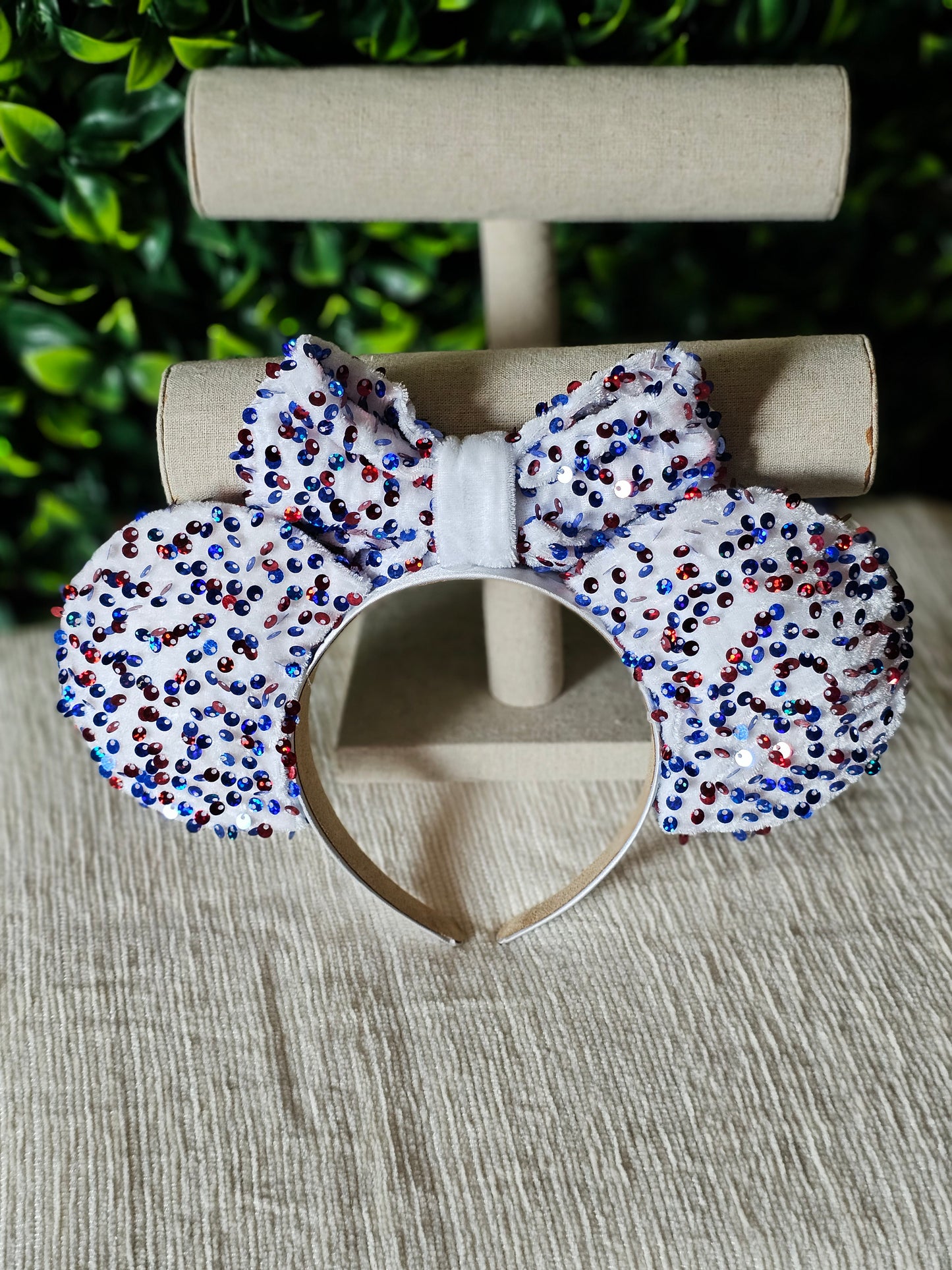 4th of july ear headband