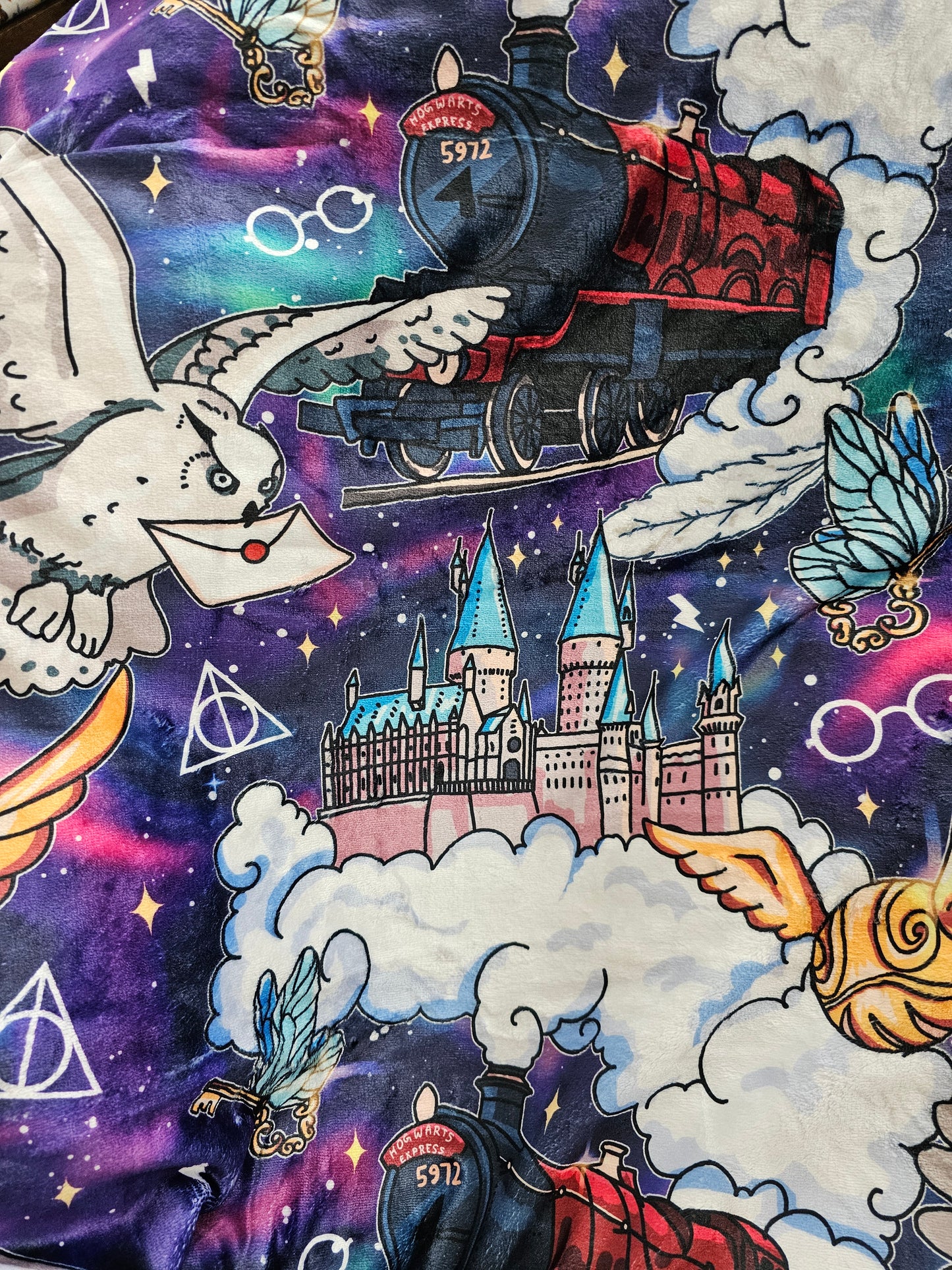 Rts: galaxy magic castle 50x60 blanket